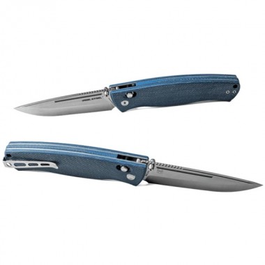 Нож складной Real Steel Pathfinder Folder Denim Micarta, клинок 14C28N, 9,7см